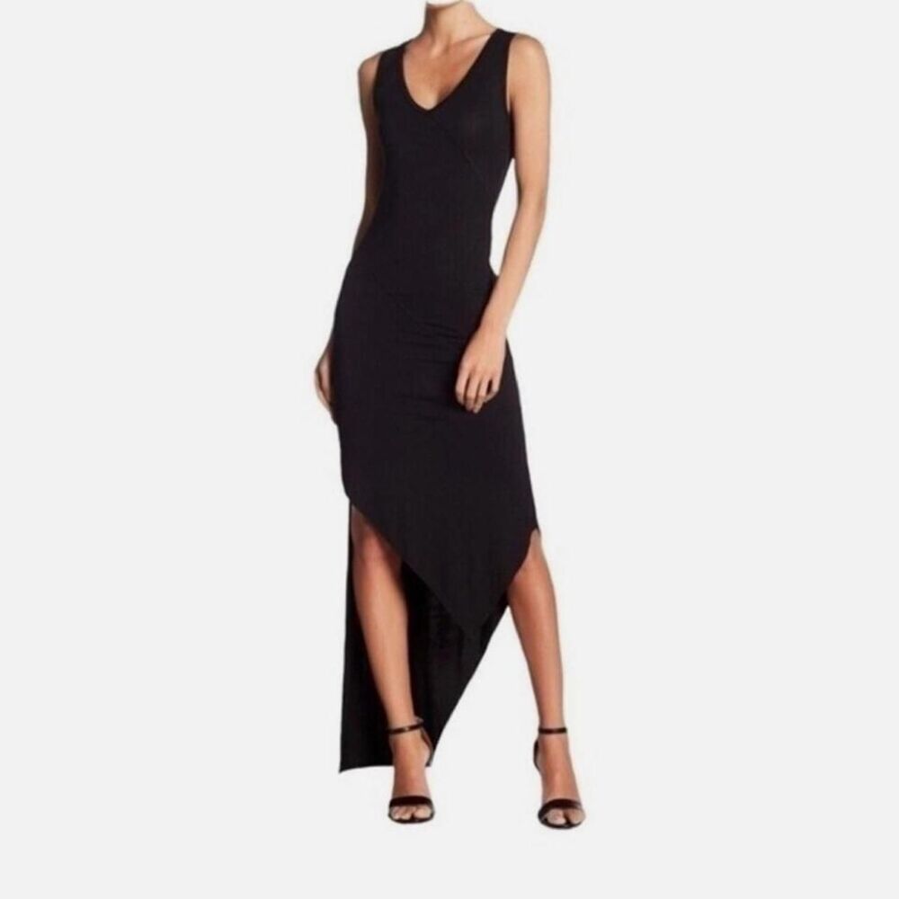 Go Couture Asymmetrical-Hem Sleeveless Dress  Size XL